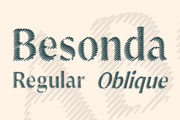 Besonda: The Display Font That Turns Imperfections Into Brand Recognition