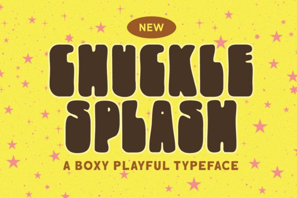 Chuckle Splash Review: A Boxy Display Font with Genuine Personality
