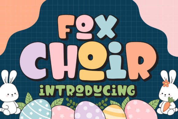 Fox Choir: A Playful Display Font for Bold Branding