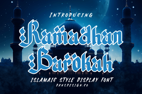 How Ramadhan Barokah Brings Character to Web Typography
