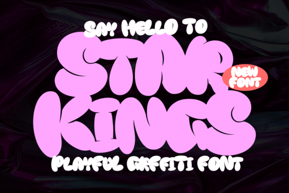 Star Kings: A Display Font That Commands Attention in Web Design