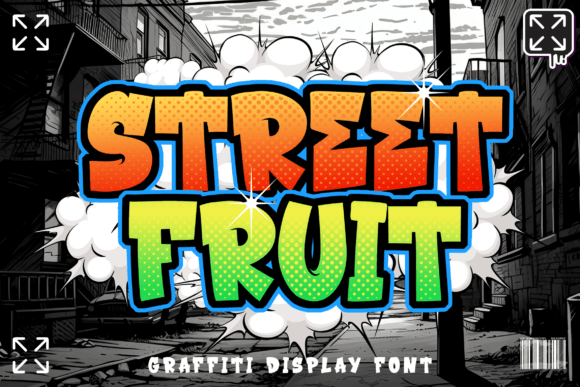 Street Fruit: A Display Font That Brings Urban Energy to Branding