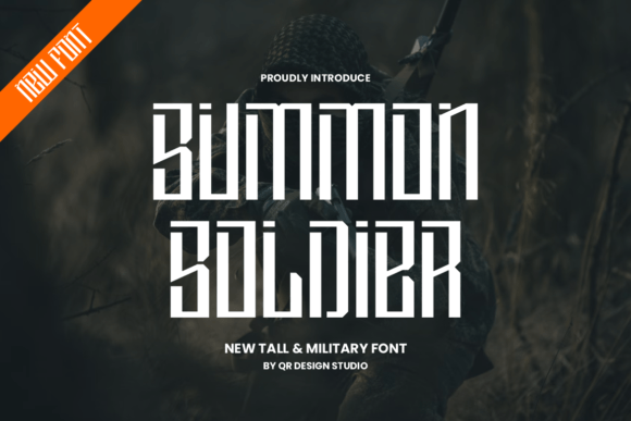 Summon Soldier: A Display Font Built for Editorial Impact